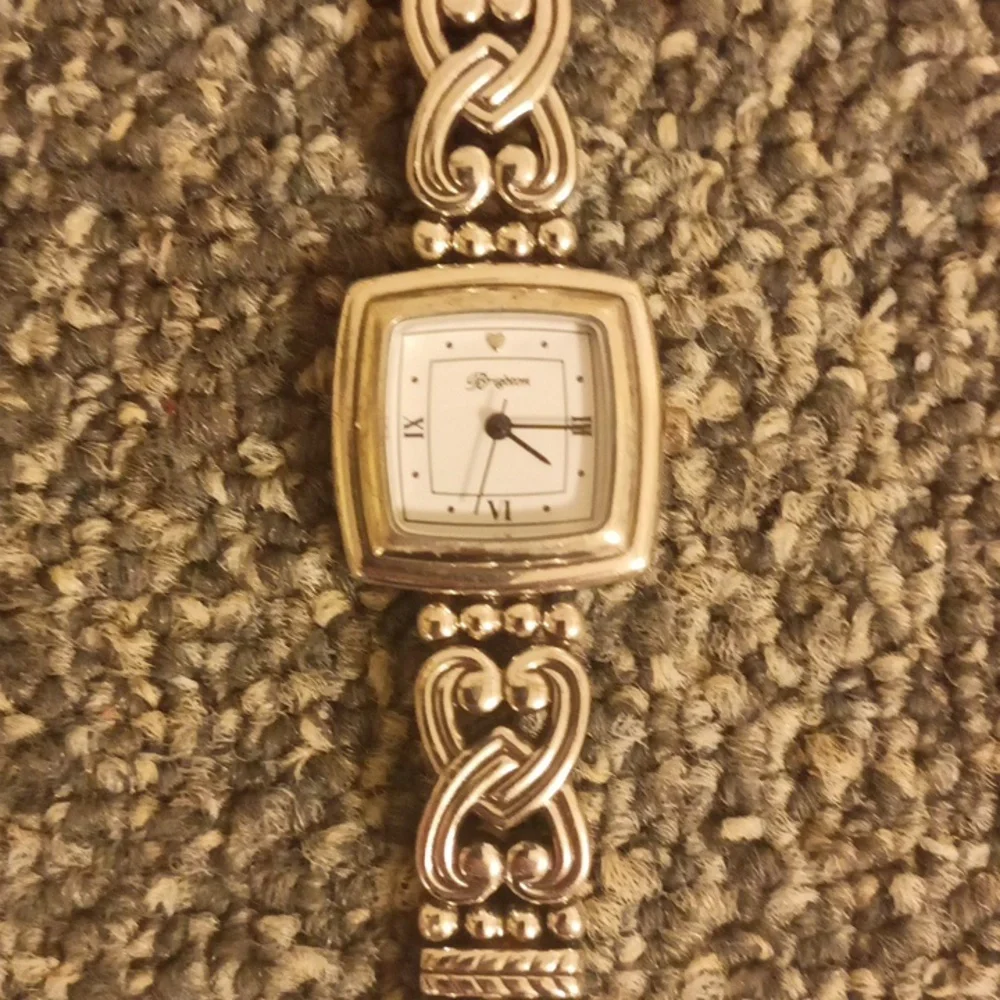 Brighton Vintage Santa Rosa silver tone women's watch